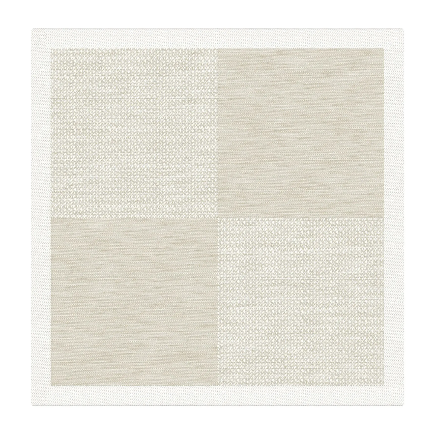 Servilleta Ruta sin blanquear, 35x35 cm Ekelund Linneväveri