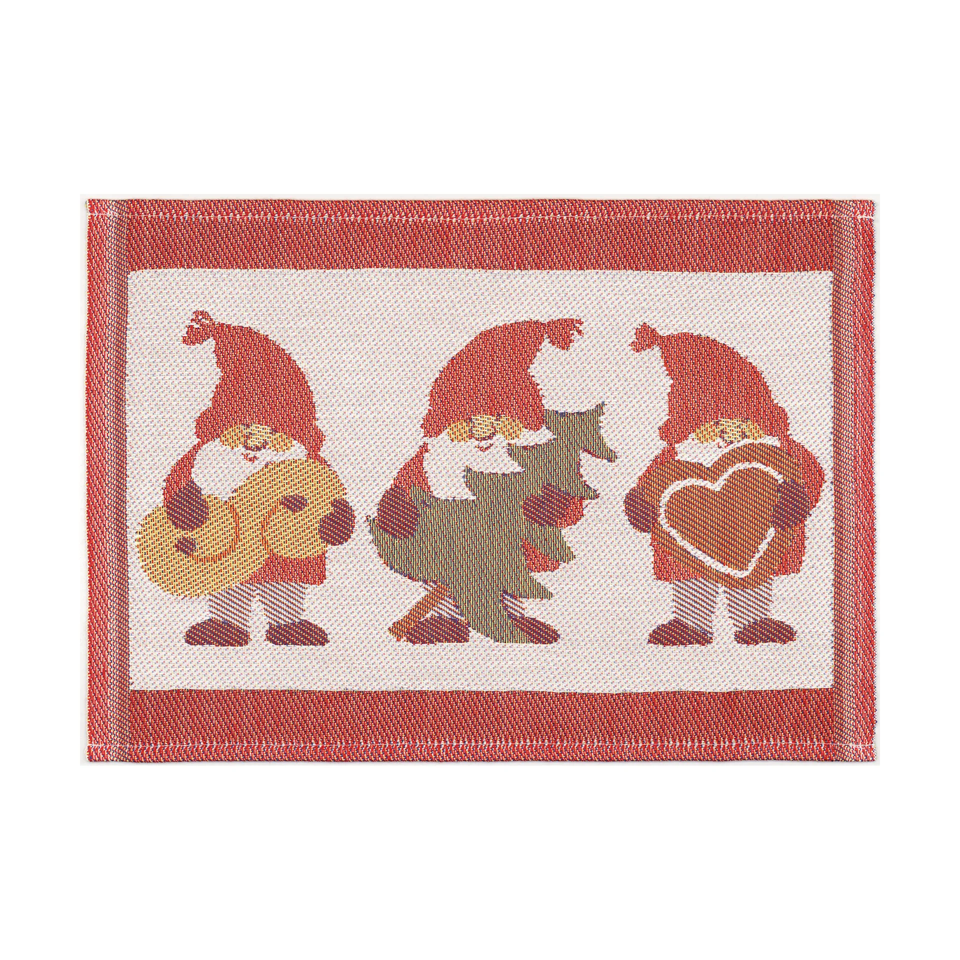 Trapo de cocina Tomtemys 35x25 cm, Rojo Ekelund Linneväveri