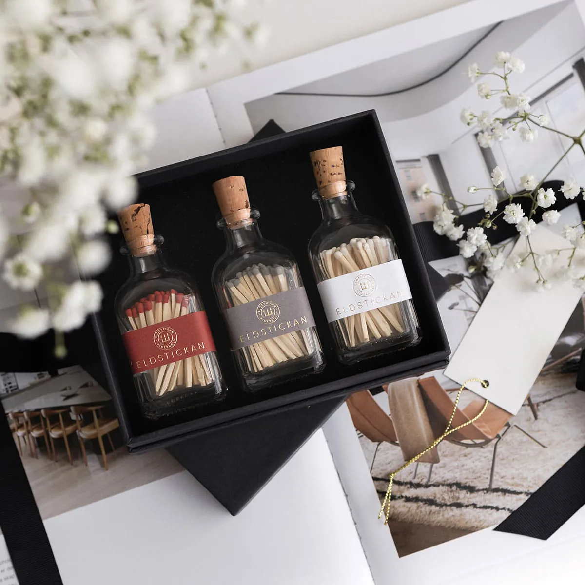 Caja de regalo Lilla Eldstickan 3 piezas, Regalo Eldstickan