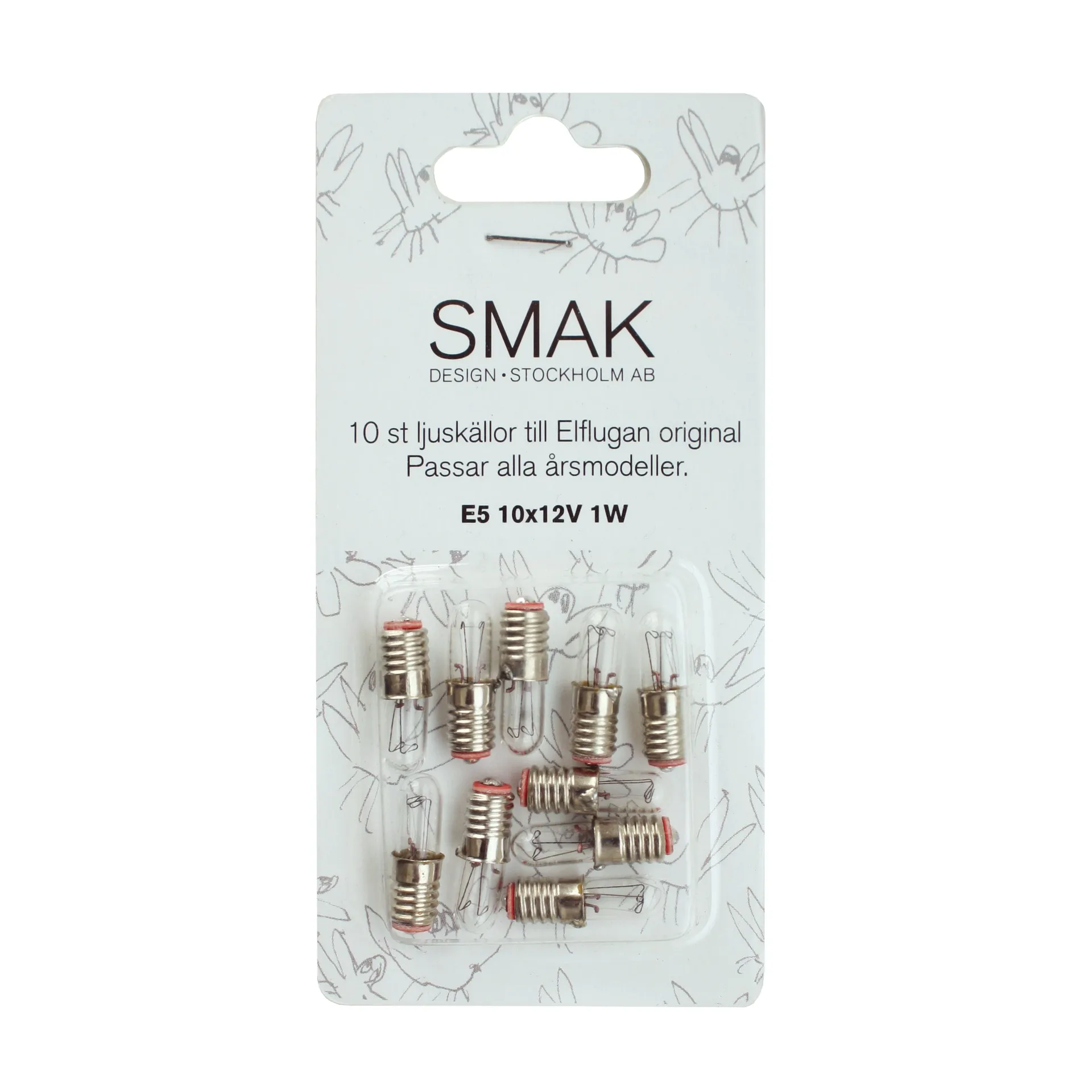 Bombillas repuesto Elflugan, set de 10 Elflugan