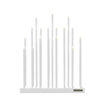 Candelabro eléctrico Elflugan - Blanco puro - Elflugan