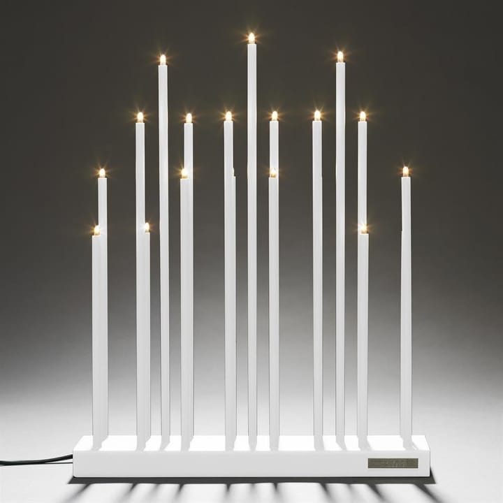 Candelabro eléctrico Elflugan Grande, Blanco puro Elflugan