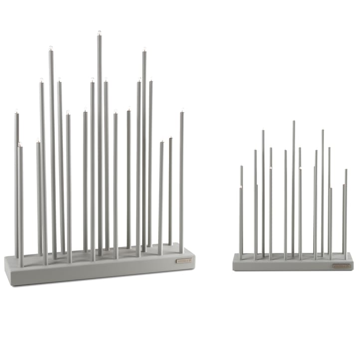Candelabro eléctrico Elflugan Grande, Gris claro Elflugan