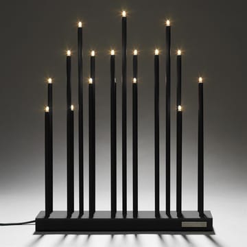 Candelabro eléctrico Elflugan Grande - Negro carbón - Elflugan