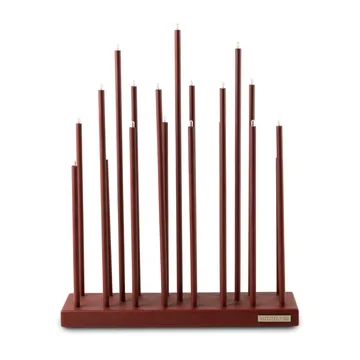 Candelabro eléctrico Elflugan Grande - Rojo óxido - Elflugan