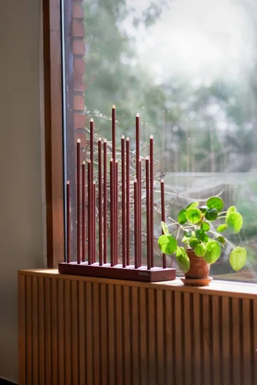Candelabro eléctrico Elflugan Grande - Rojo óxido - Elflugan