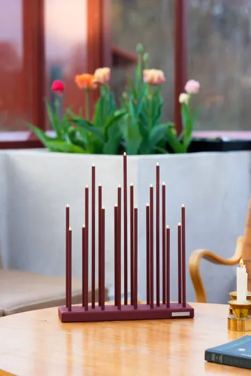 Candelabro eléctrico Elflugan Grande - Rojo óxido - Elflugan