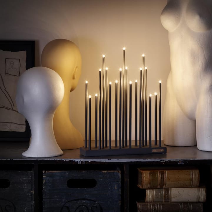 Candelabro eléctrico Elflugan, Gris antracita Elflugan