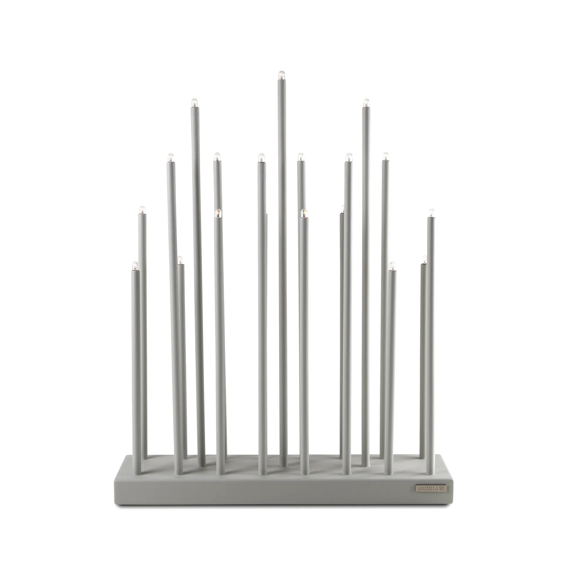 Candelabro eléctrico Elflugan, Gris claro Elflugan