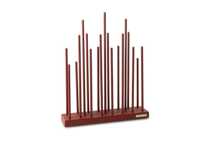 Candelabro eléctrico Elflugan, Rojo óxido Elflugan