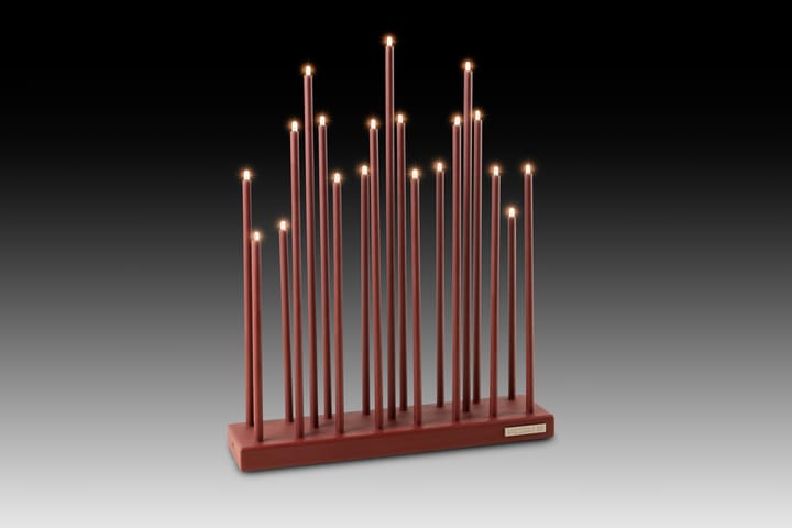 Candelabro eléctrico Elflugan, Rojo óxido Elflugan