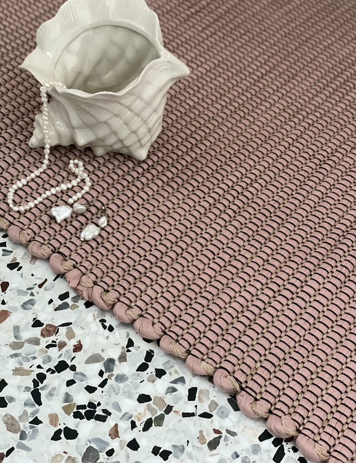 Alfombra Hazelnut 60x180 cm, Light rose Elvang Denmark
