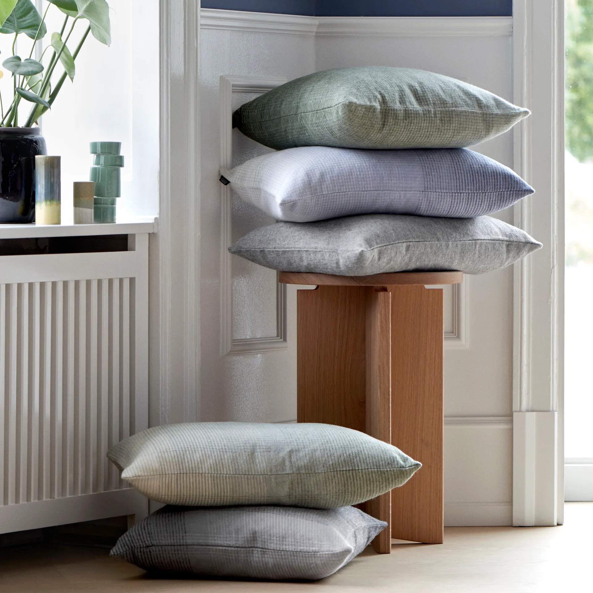 Funda de cojín Elvang Classic 50x50 cm, gris claro Elvang Denmark