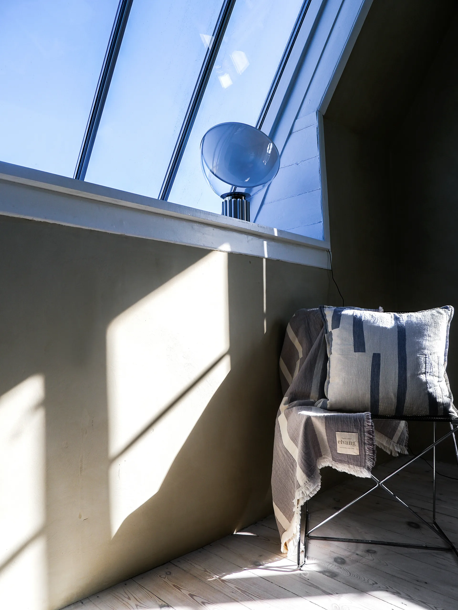 Funda de cojín Lyme Grass 50x50 cm, Grey Elvang Denmark