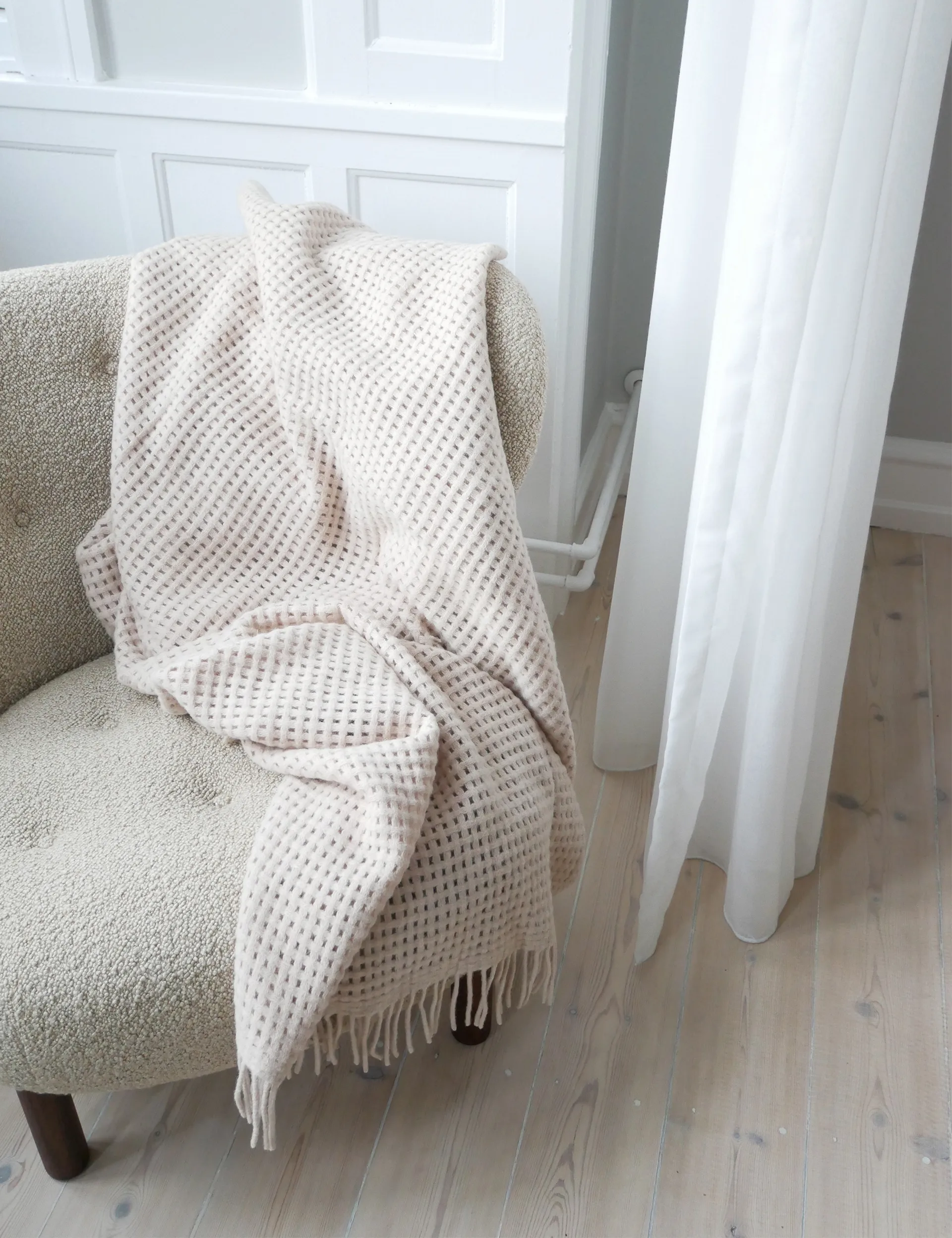 Manta Basket 130x200 cm, Beige Elvang Denmark
