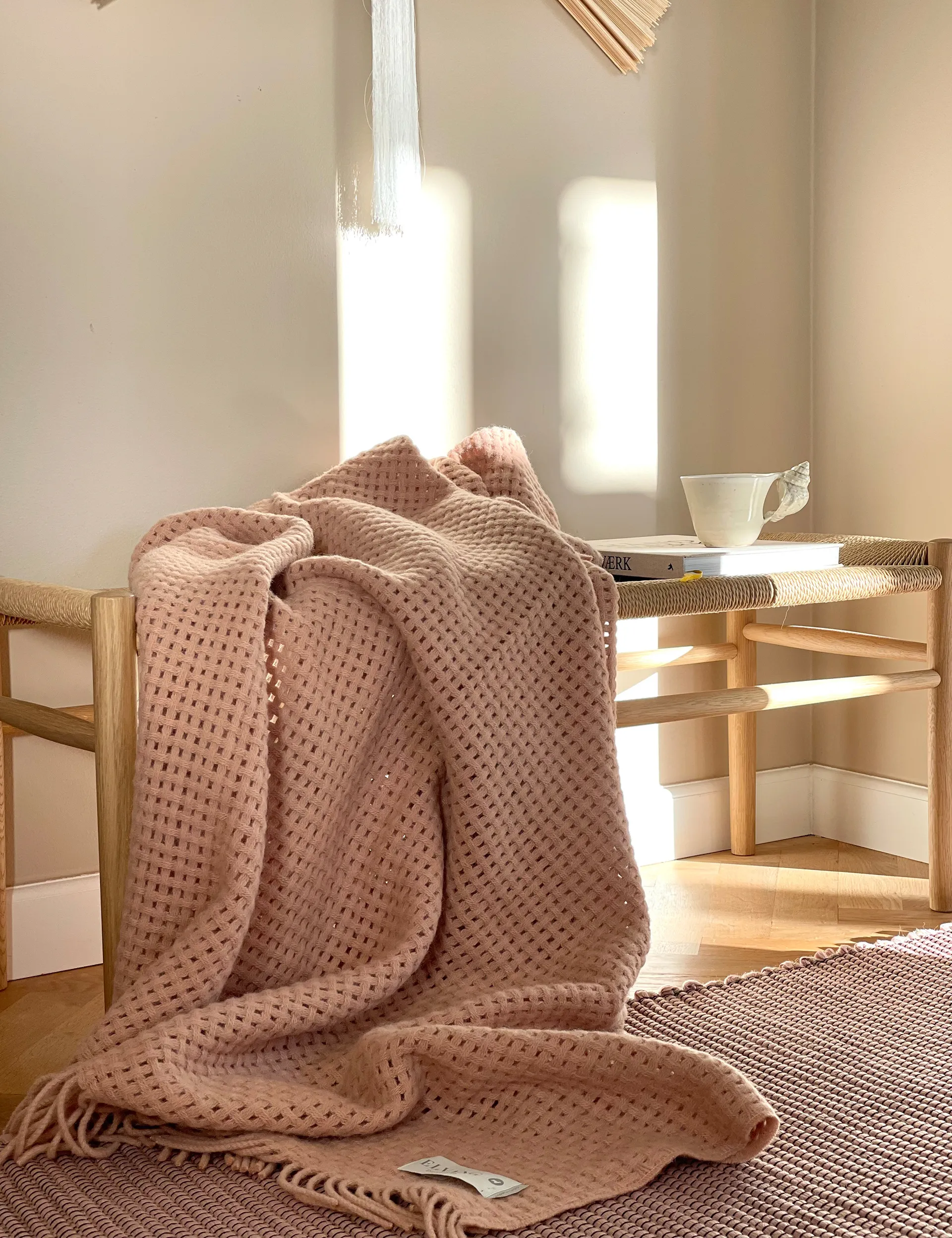 Manta Basket 130x200 cm, Nude Elvang Denmark