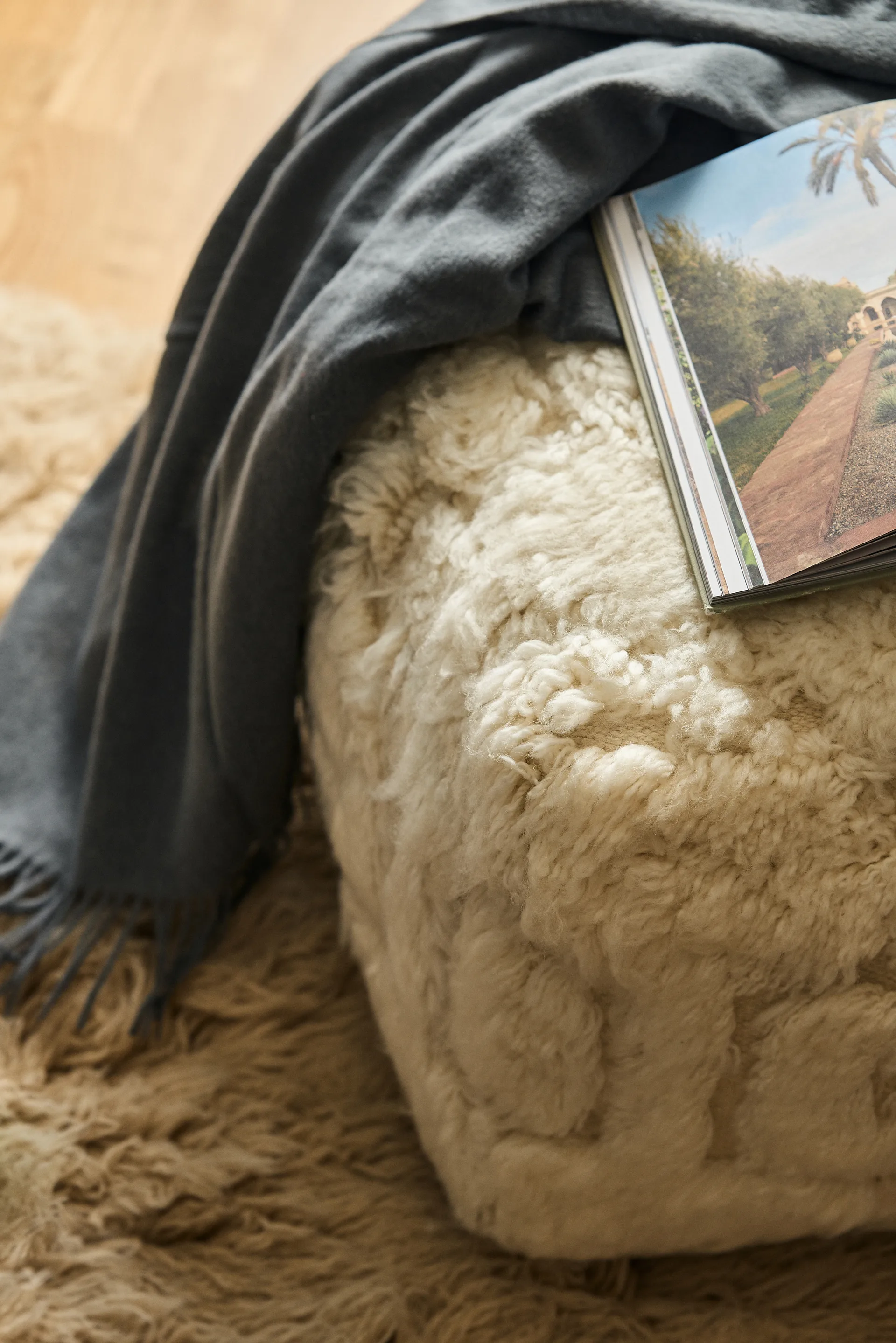 Manta Elvang Classic, Grey-blue Elvang Denmark