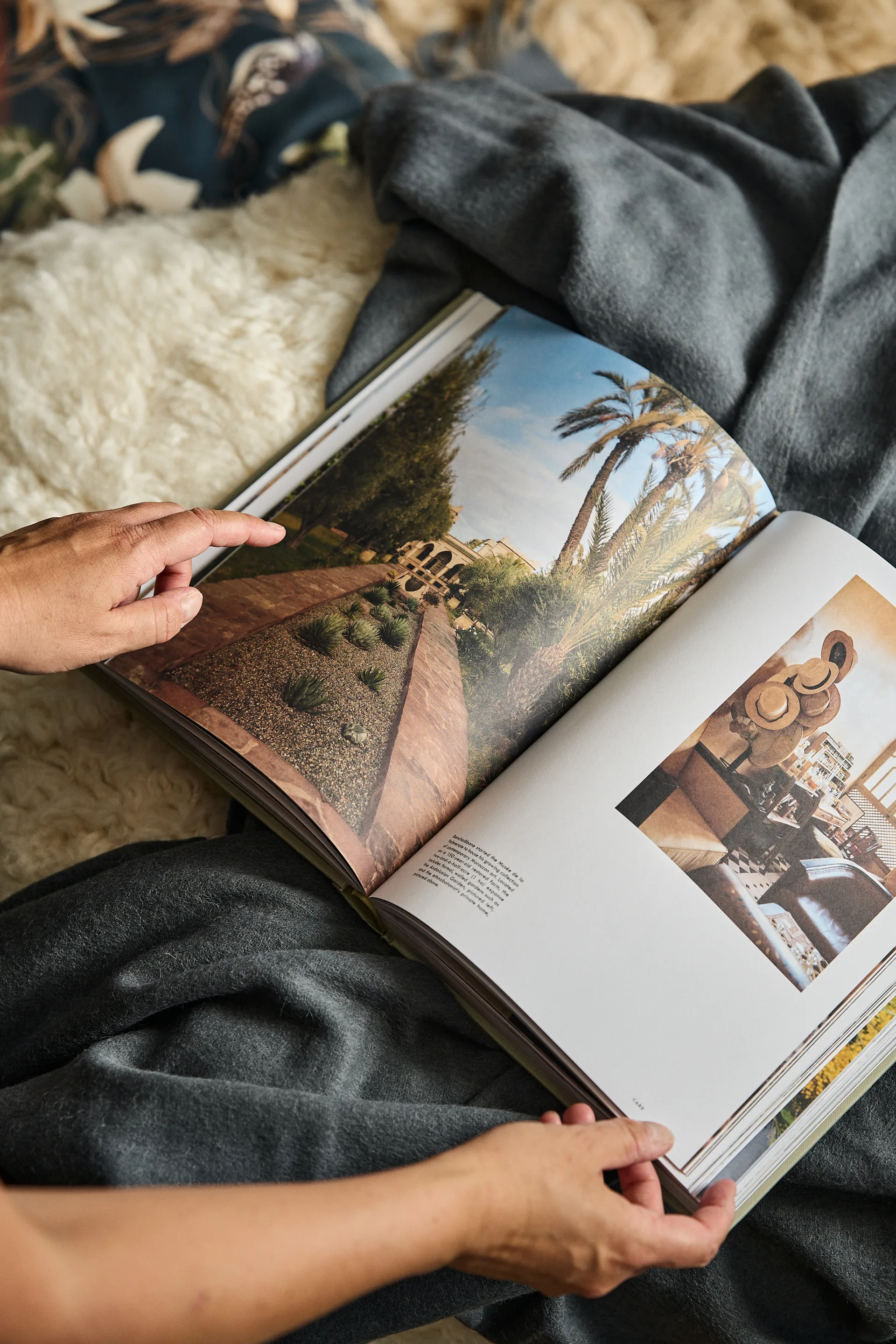 Manta Elvang Classic, Grey-blue Elvang Denmark