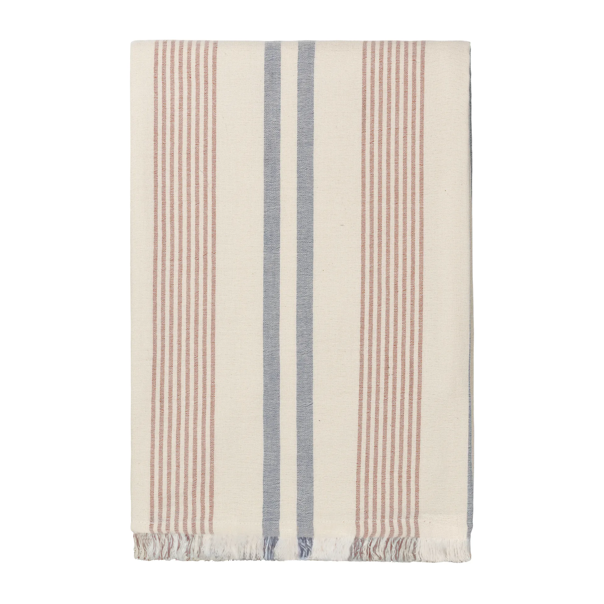 Manta Iris 130x215 cm, Blue-Rusty red Elvang Denmark