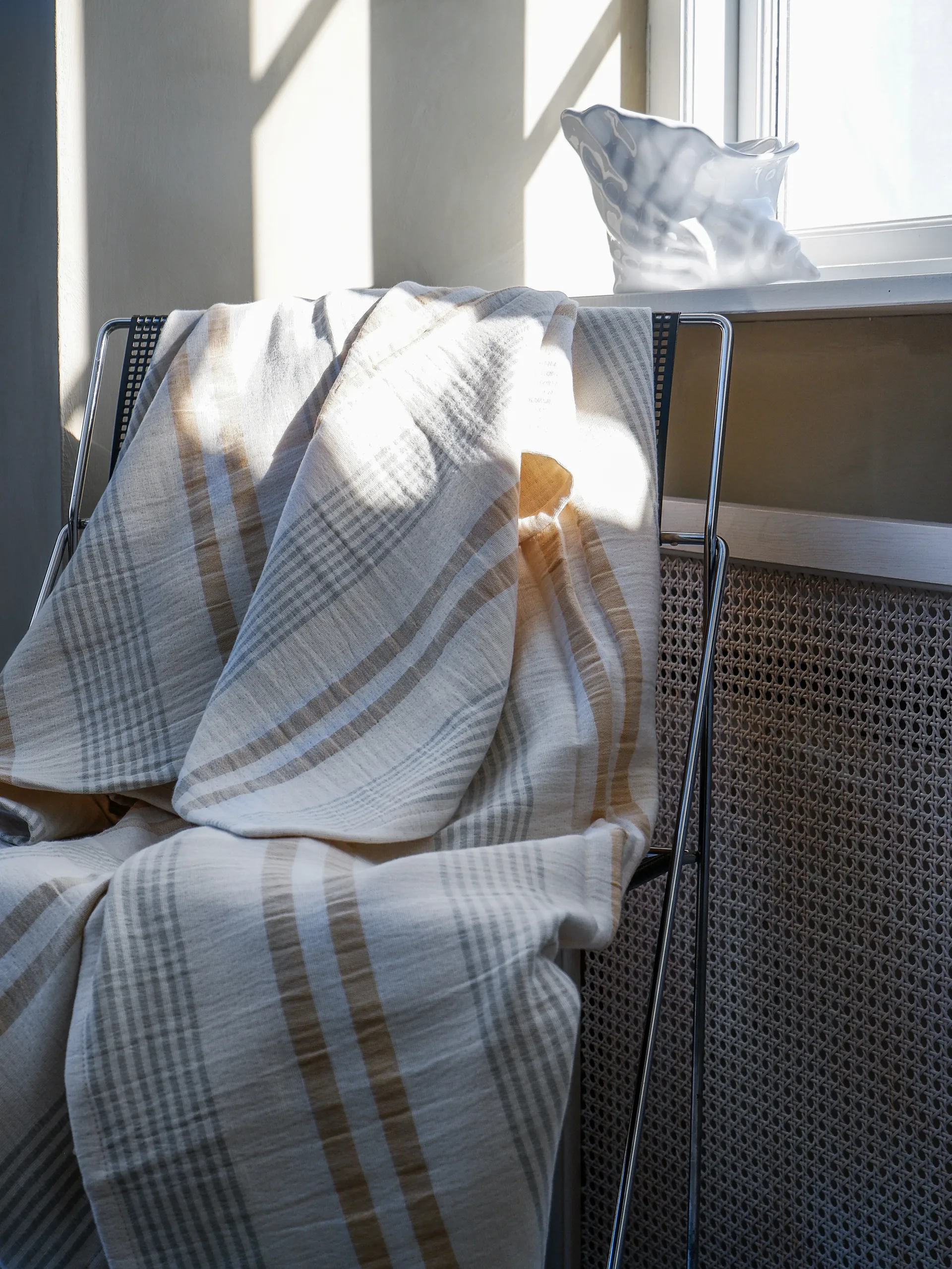 Manta Iris 130x215 cm, Yellow-Green Elvang Denmark