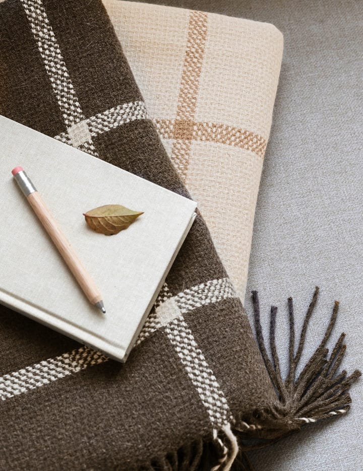 Manta Tartan 130x190 cm, Ivory Elvang Denmark