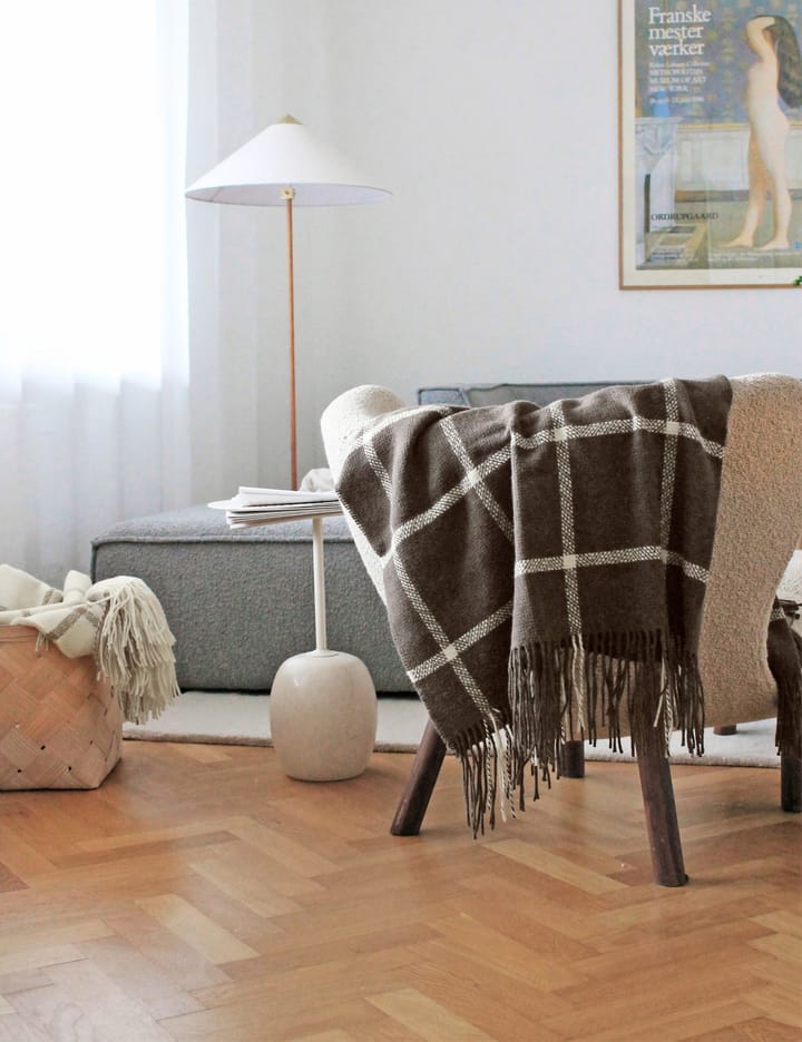Manta Tartan 130x190 cm, Mocca Elvang Denmark