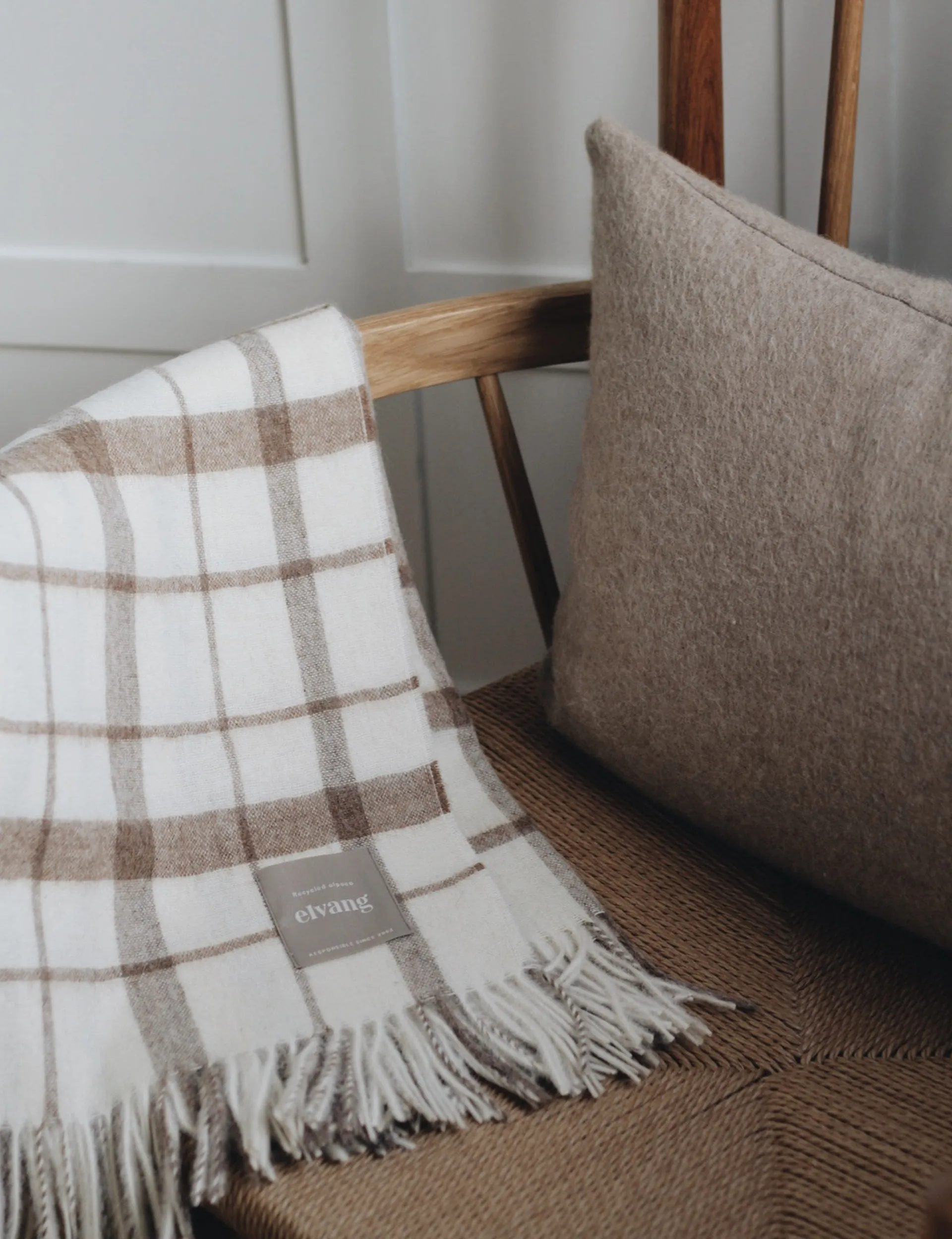 Manta Tweed 130x200 cm, Mocca Elvang Denmark