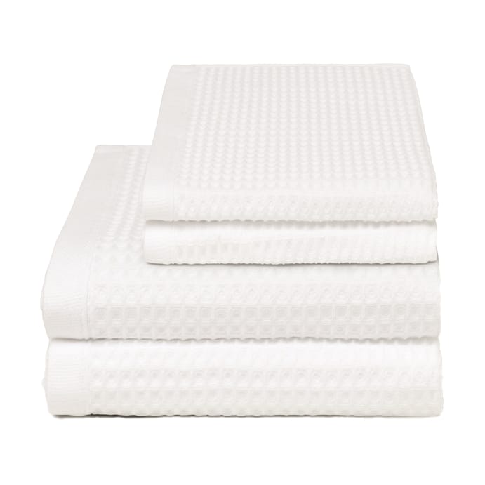 Toalla de baño Waffle 70x140 cm, Ivory Elvang Denmark