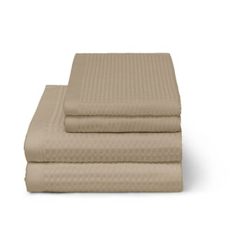 Toalla de manos Waffle 50x70 cm - Taupe - Elvang Denmark