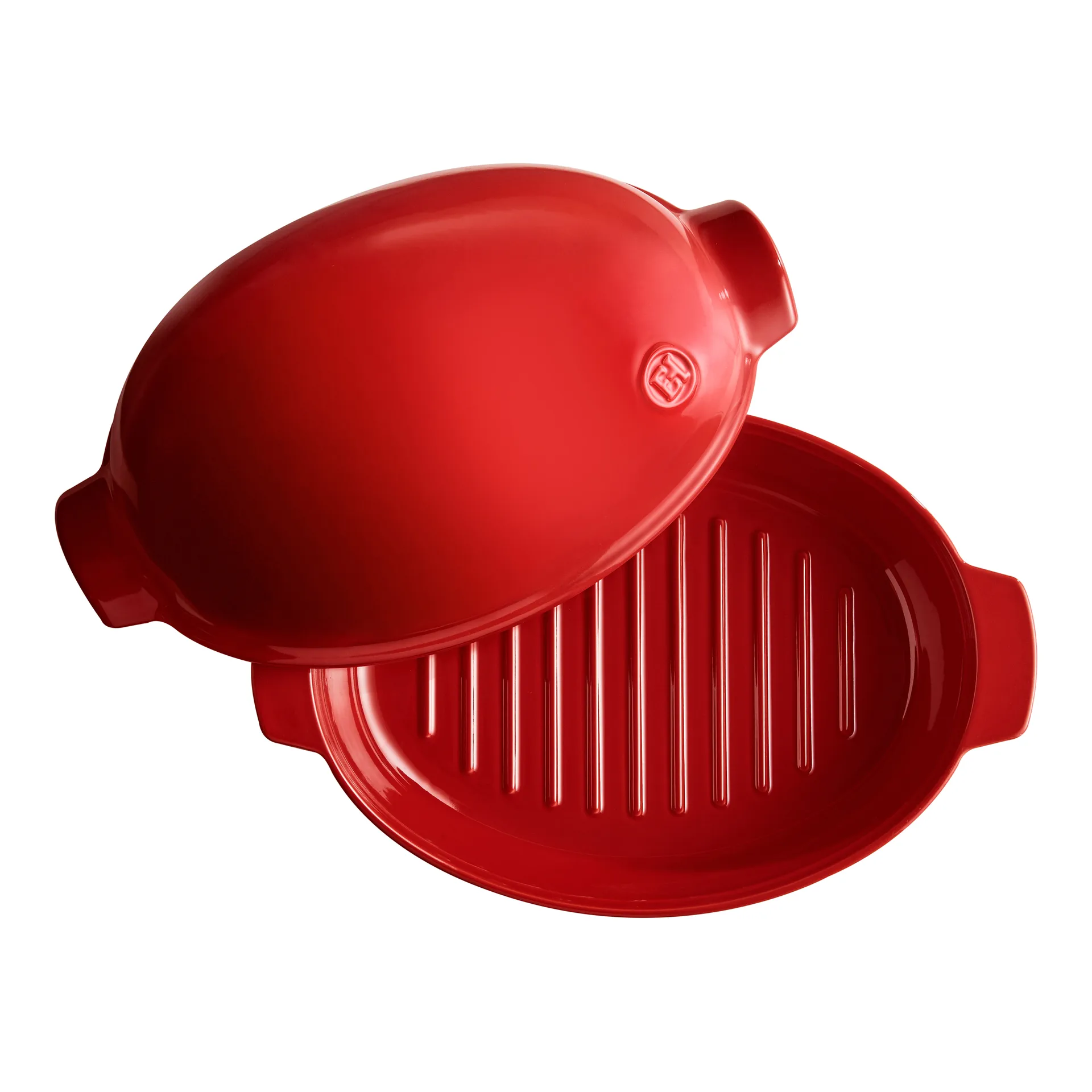 Fuente para asar large Emile Henry 9 L, Rojo Emile Henry