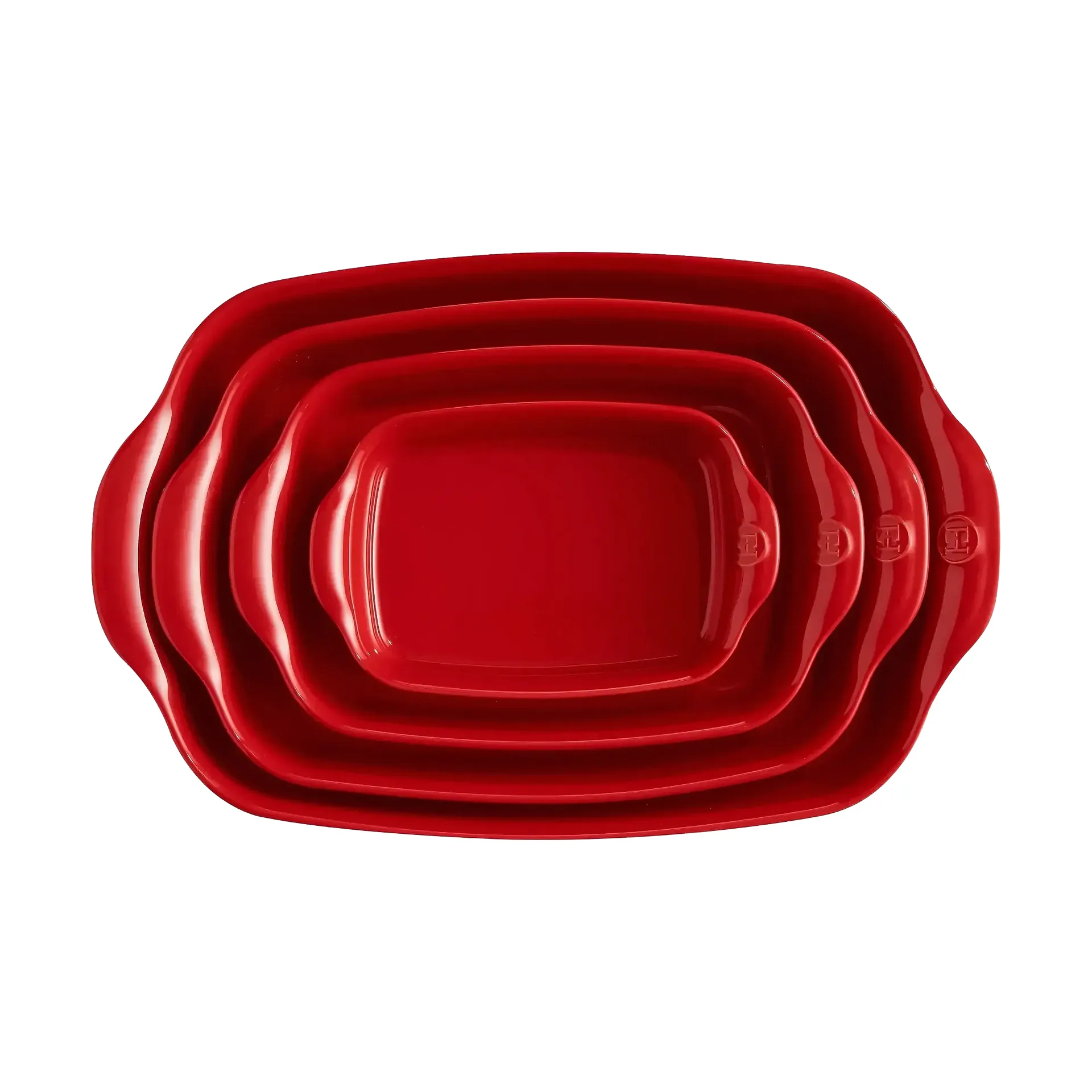 Fuente para horno Emile Henry L 4 L, Rojo Emile Henry