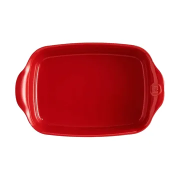 Fuente para horno Emile Henry rectangular 0,7 L - Rojo - Emile Henry