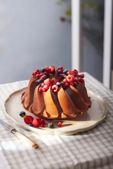 Fuente para servir Emile Henry Madeleine - Cream, redondo - Emile Henry