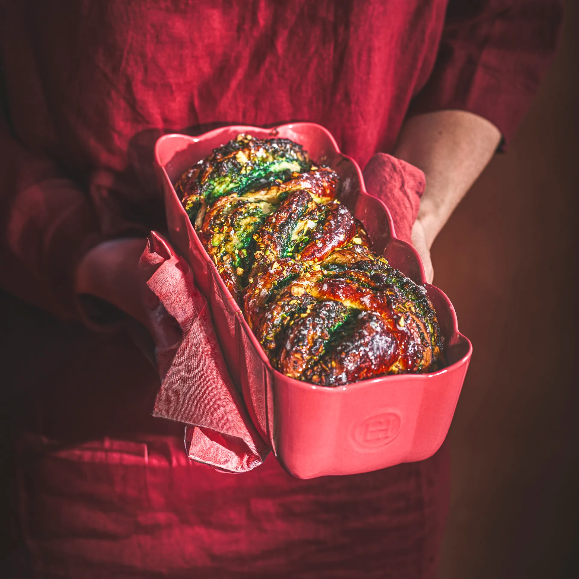 Molde para pan Emile Henry Madeleine, Bubbelgum Emile Henry