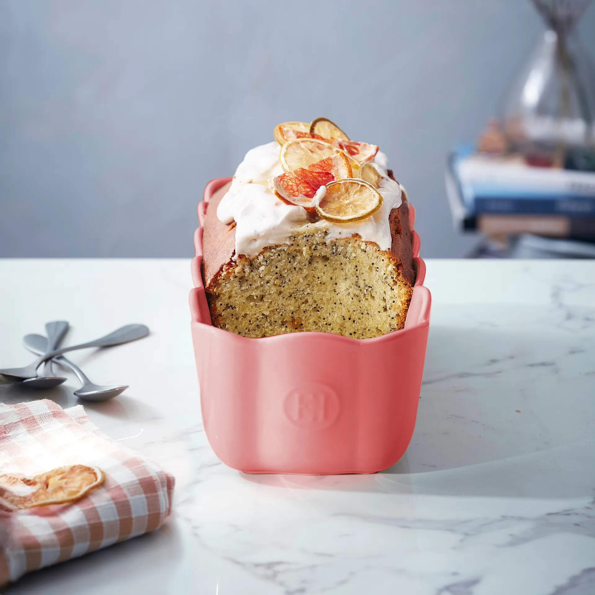 Molde para pan Emile Henry Madeleine, Bubbelgum Emile Henry