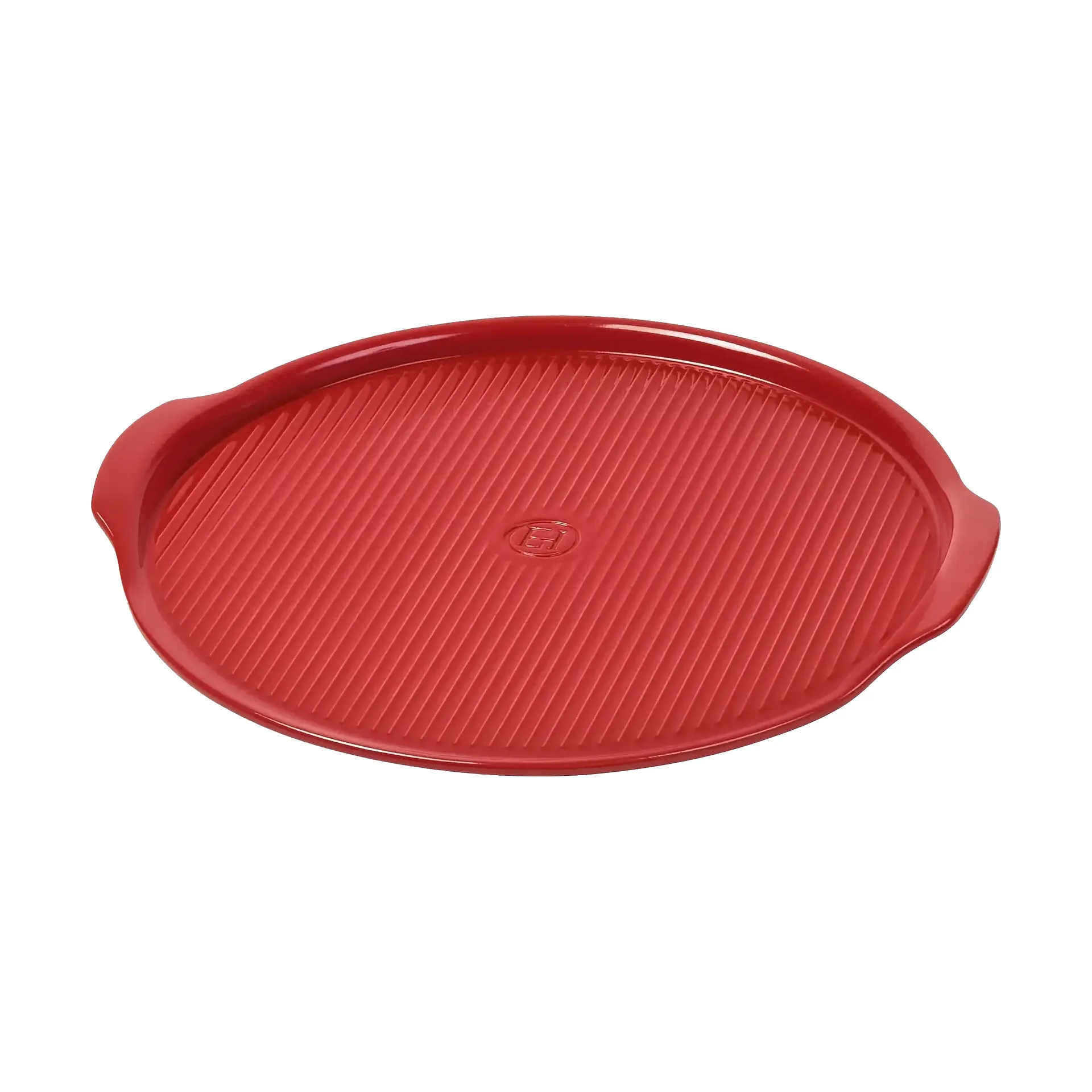 Piedra para pizza Emile Henry estriada Ø40 cm, Rojo Emile Henry