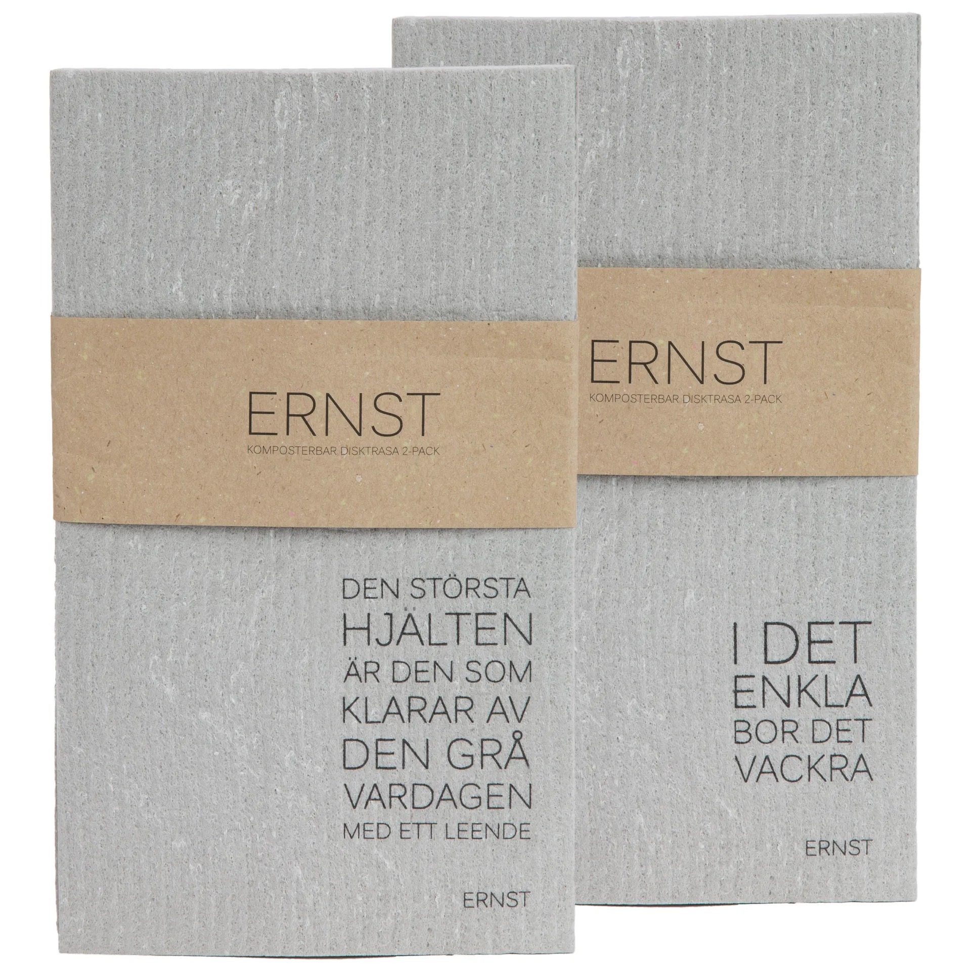 2 Bayetas Ernst, gris ERNST