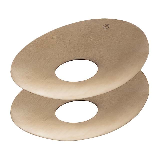 2 Protectores de velas Ernst Ø8,3 cm - latón - ERNST