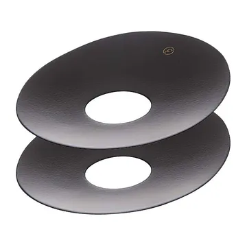 2 Protectores de velas Ernst Ø8,3 cm - negro - ERNST