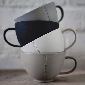 4 Tazas de té con cita Ernst - gris - ERNST
