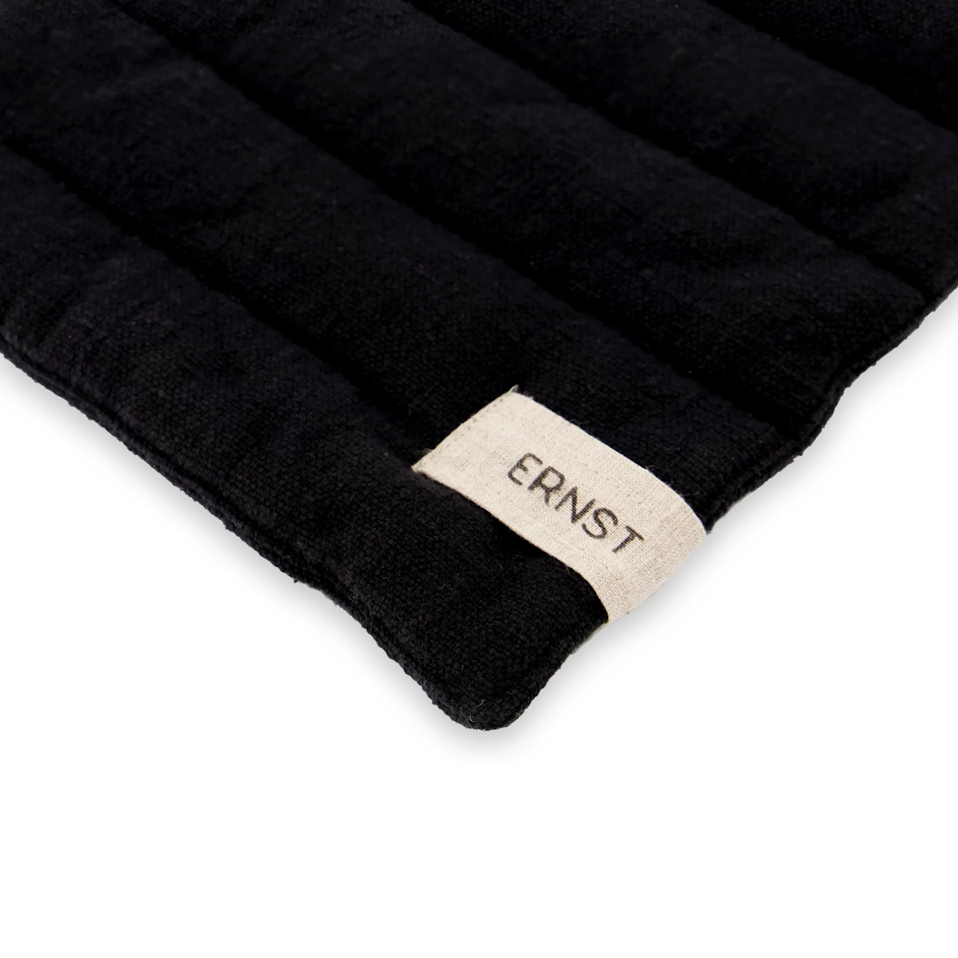 Agarrador Ernst algodón, negro ERNST