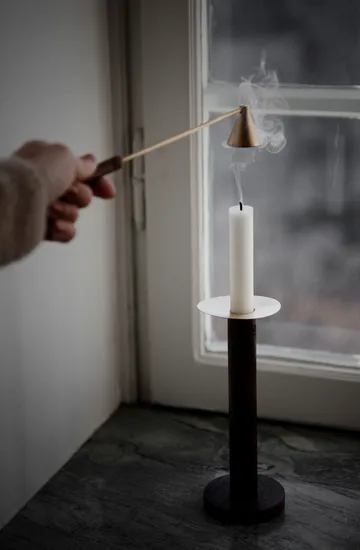 Apagavelas Ernst - latón-madera - ERNST