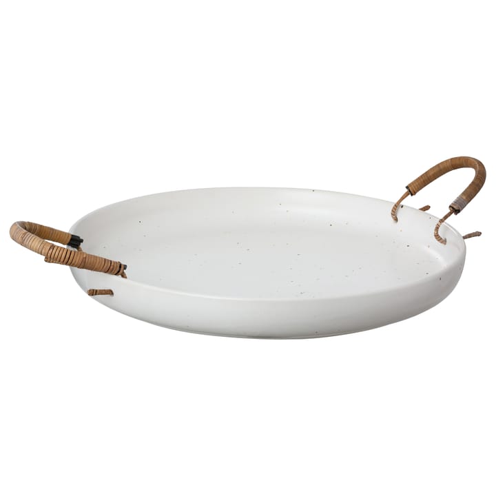 Bandeja con asa Ernst blanca - Ø35 cm - ERNST