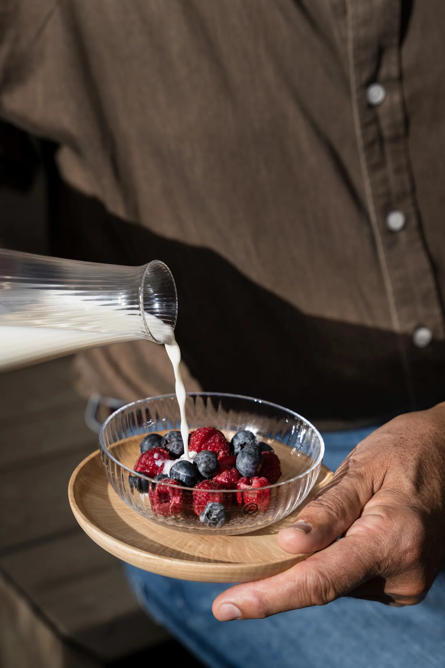 Bandeja de madera Ernst, Madera de caucho, Ø16,5 cm ERNST