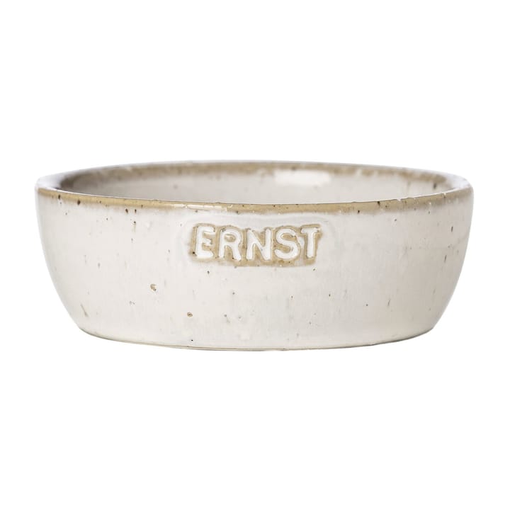 Bol con logo Ernst blanco natural - Ø9 cm con logotipo - ERNST