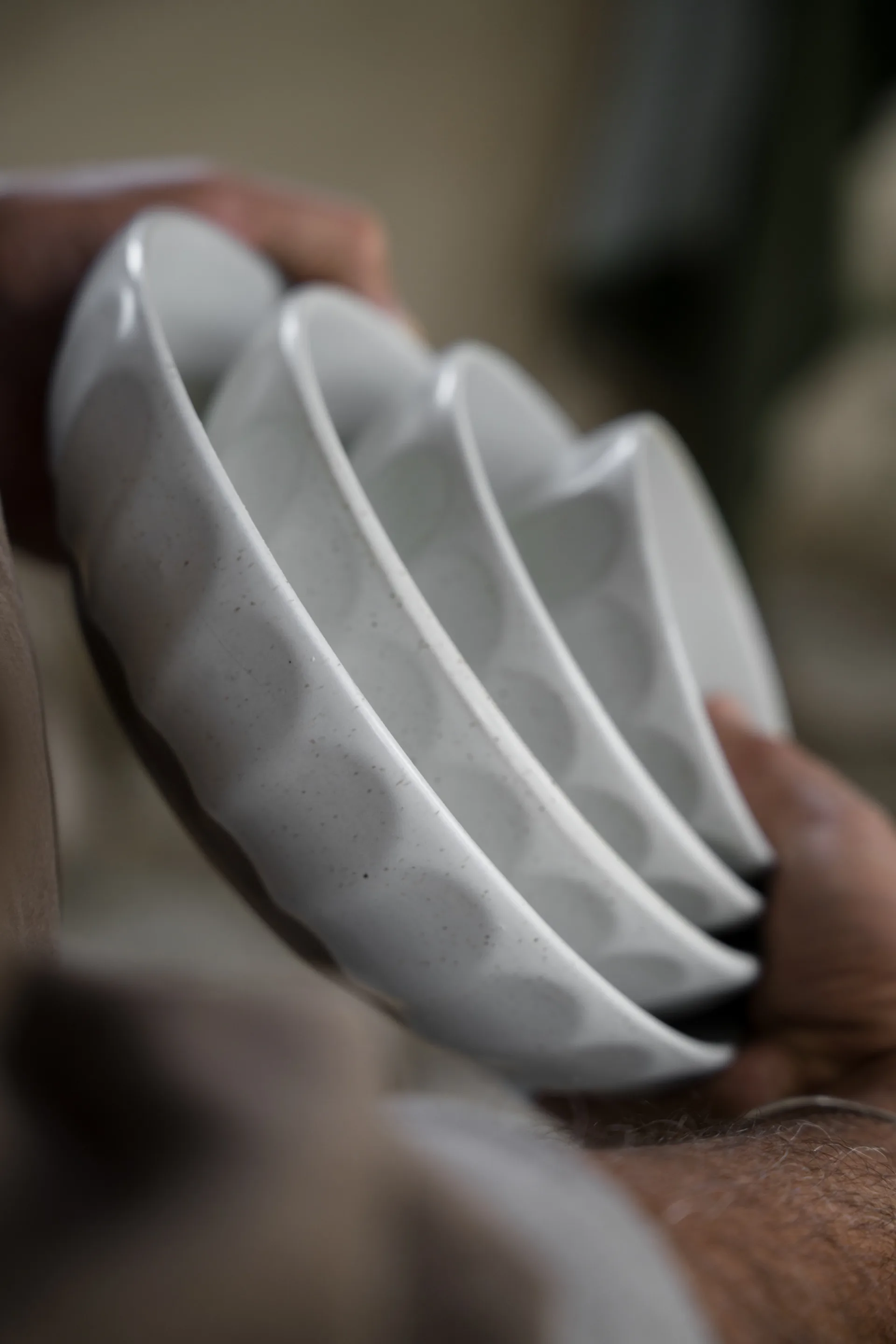 Bol Ernst de gres, Blanco natural, Ø20 cm ERNST