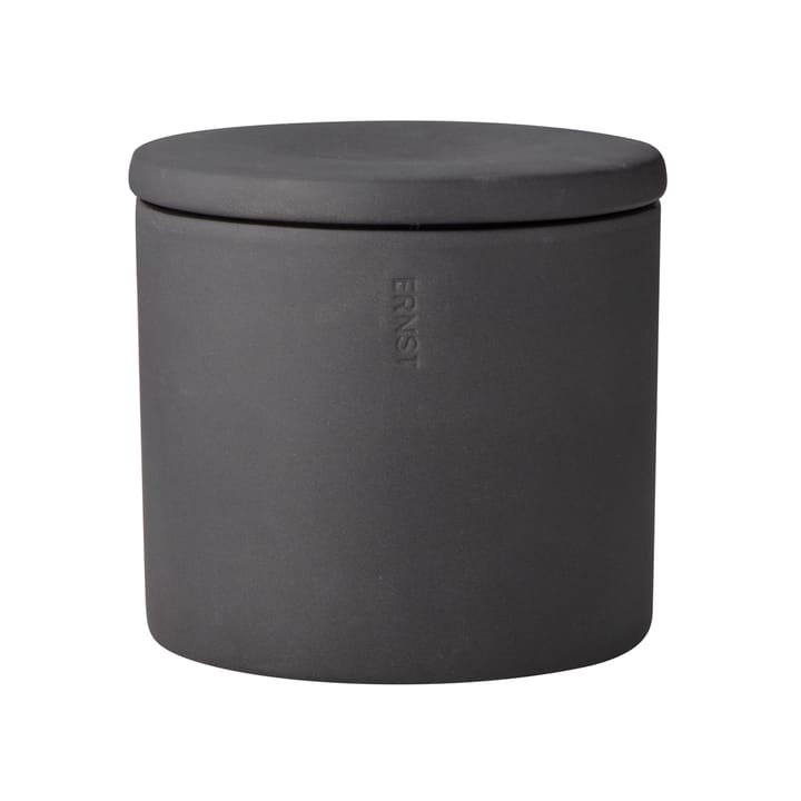 Bote con tapa Ernst - gris oscuro - ERNST