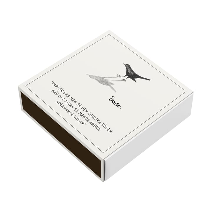 Caja de cerillas Ernst 11x11 cm - Pájaro - ERNST
