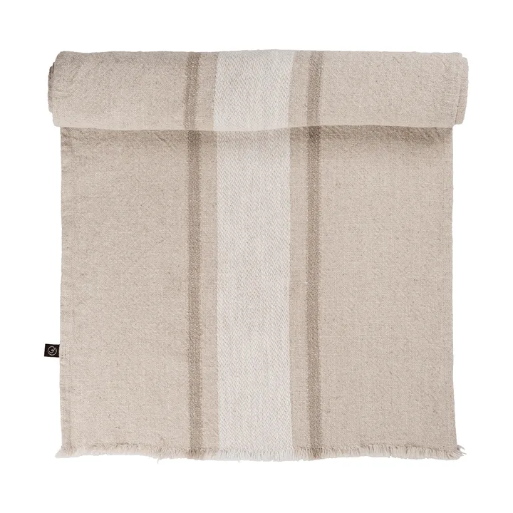 Camino de mesa Ernst - Natural-blanco-beige, 45x150 cm - ERNST