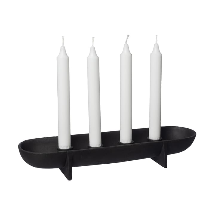 Candelabro de adviento Ernst 4 velas, Negro ERNST